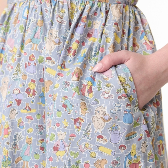 NWT Unique Vintage/Tulip B Beatrix Potter Dress Size M - Picture 7 of 10